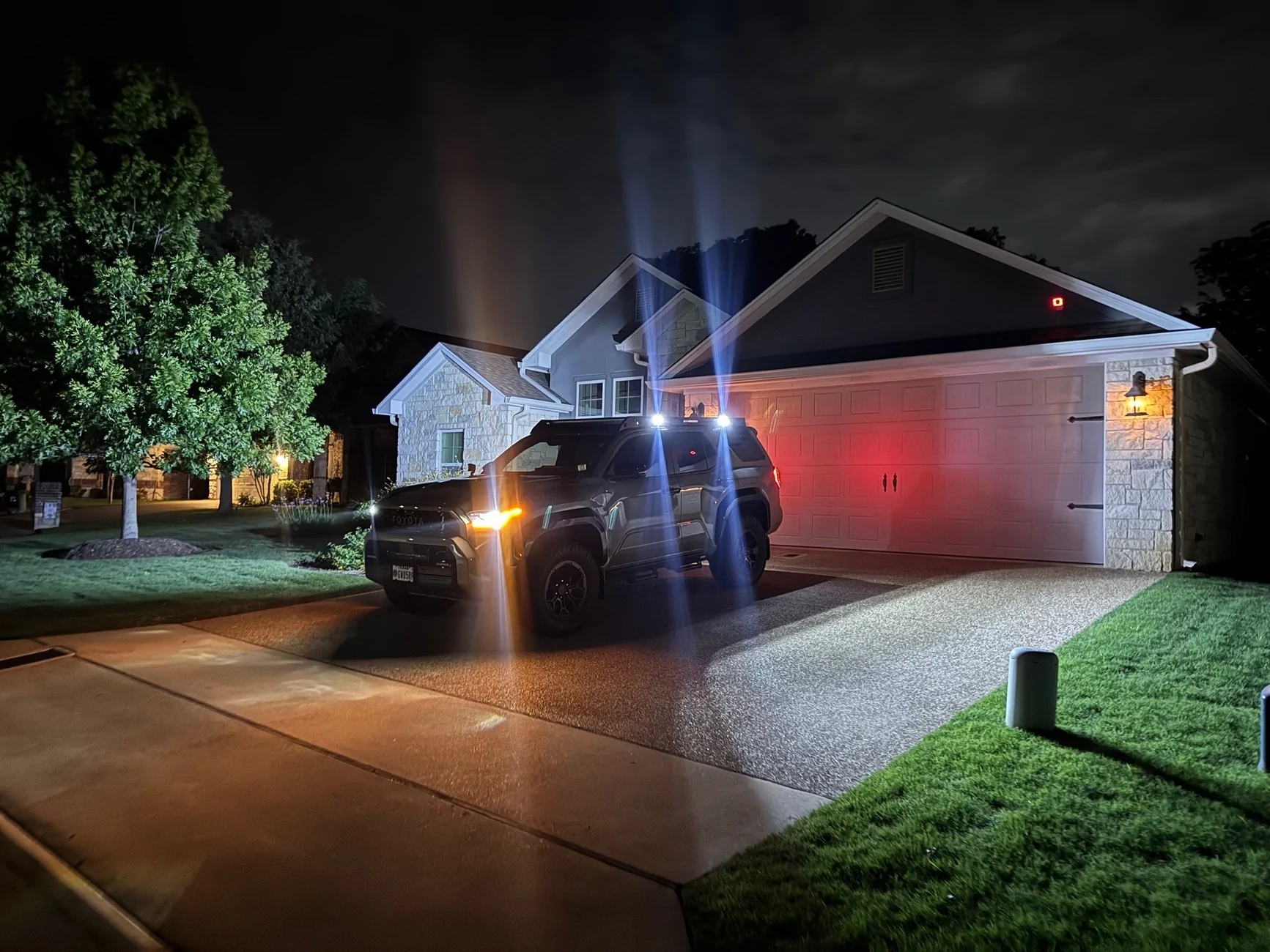 2025 2026 4runner 6th gen Cali Raised LED Stealth Bumper + 32" Inch Light Bar install light sid