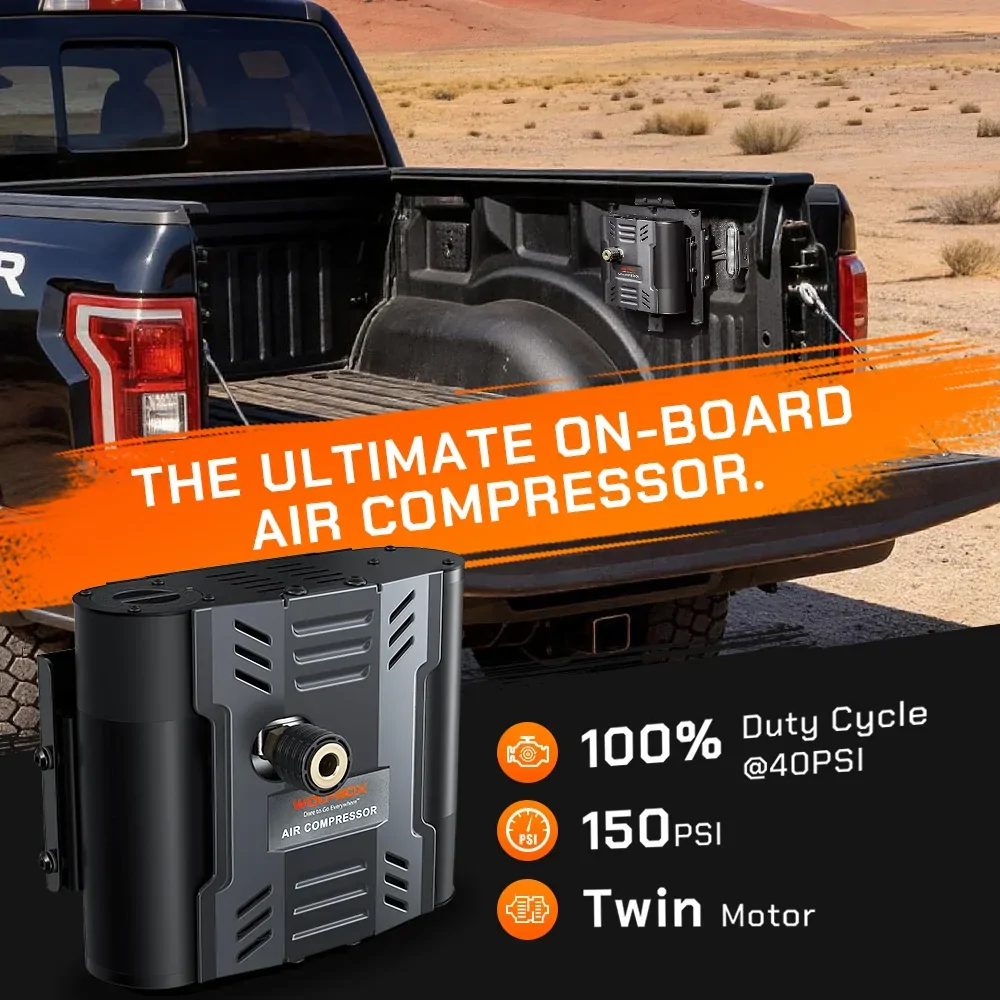 2025 2026 4runner 6th gen Exciting News: Wolfbox Gear Official Website is Now Live! Up To $400 Off🎉 12v-twin-motor-air-compressor-100-duty-cycl