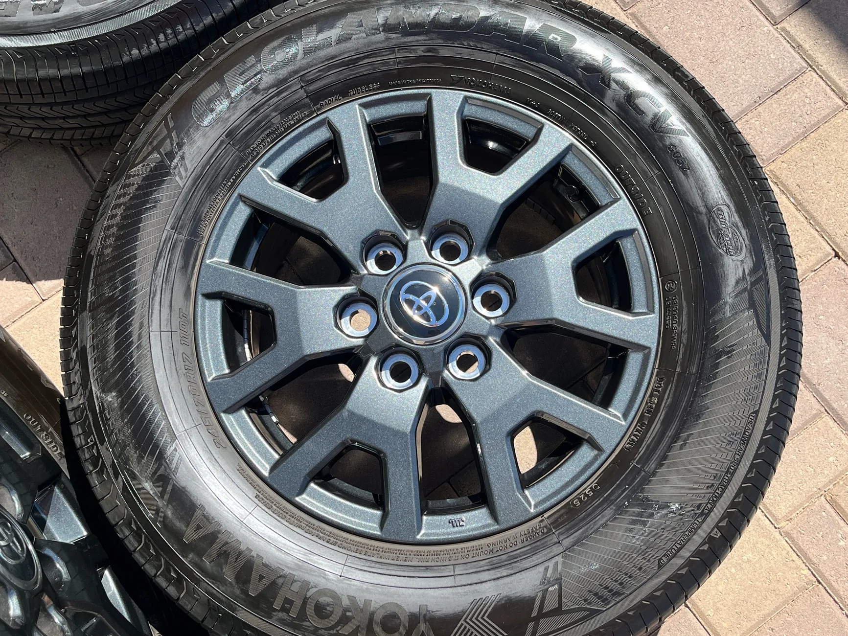 2025 2026 4runner 6th gen OEM Rims and Tires 2025 4Runner SR5 IMG_2844