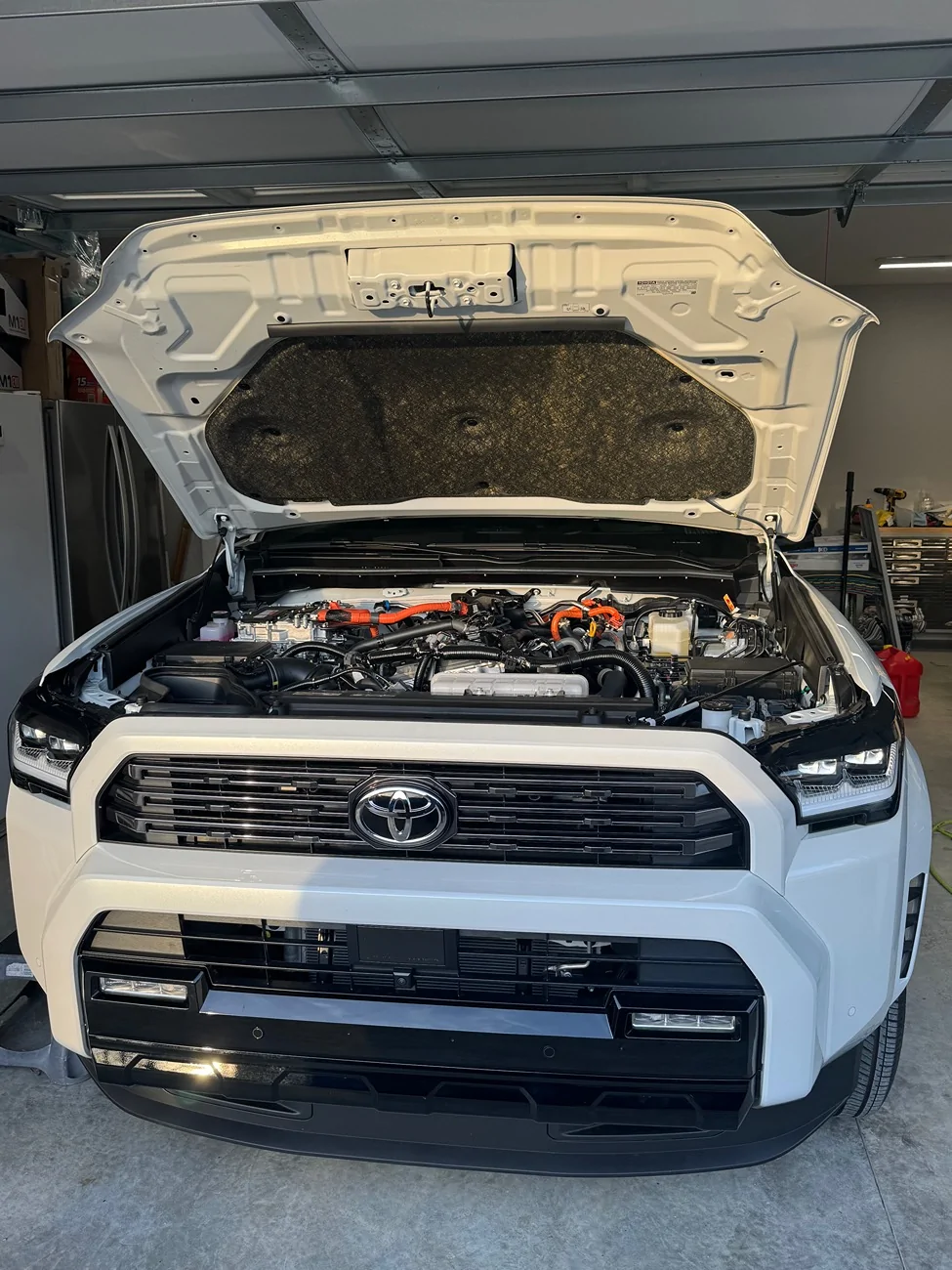 2025 2026 4runner 6th gen Would replacement of hood prop null warranty? IMG_2289