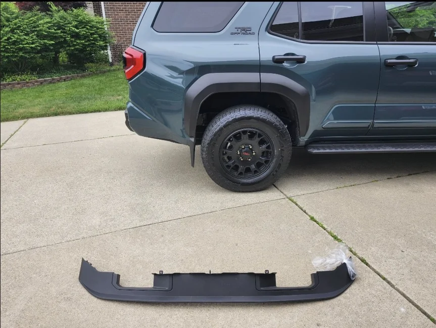 2025 2026 4runner 6th gen Truth or BS? Dealership info on removing air dam Screenshot 2026-04-18 135941