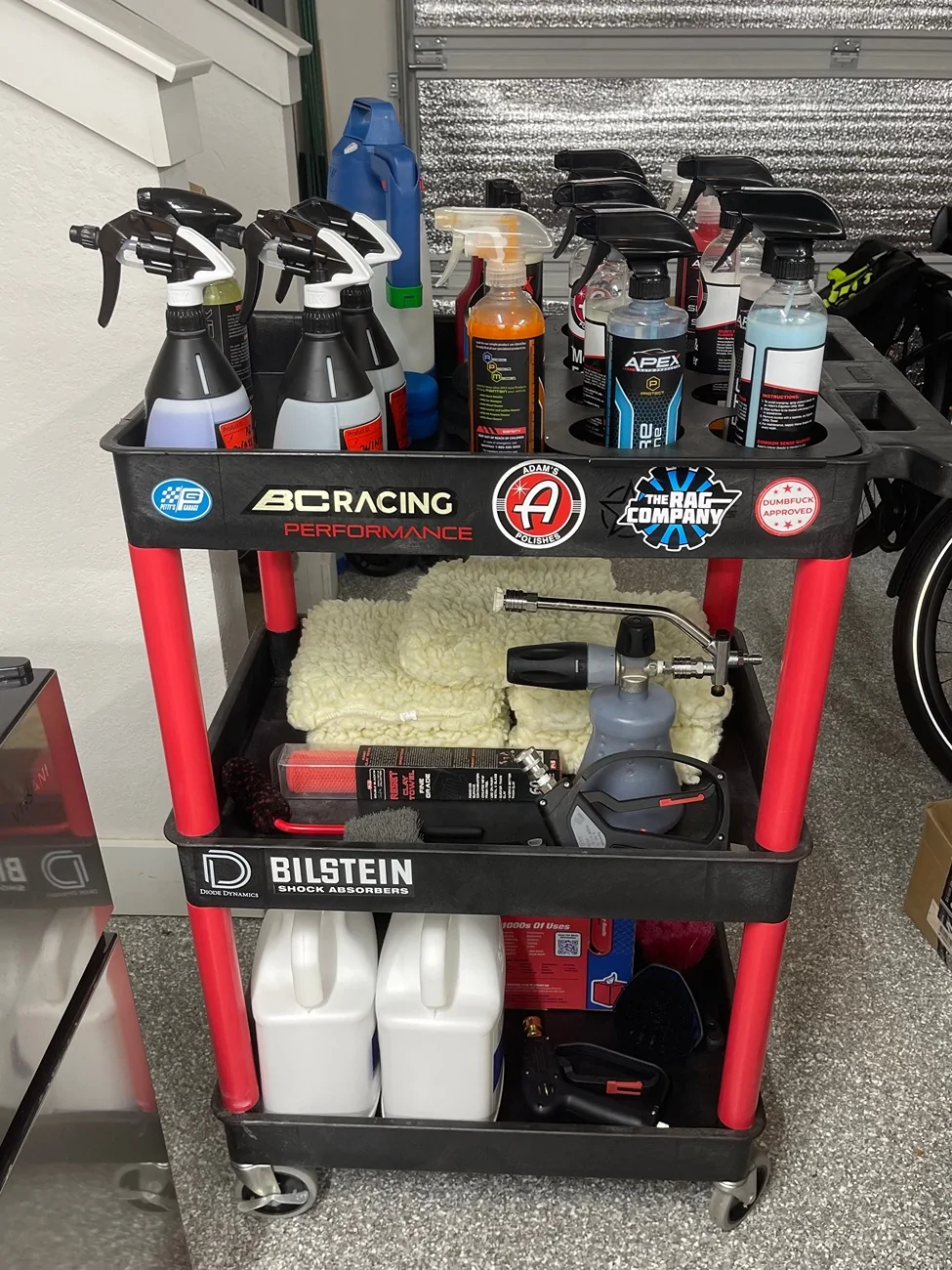 2025 2026 4runner 6th gen Home Detailing Setup Ready To Go! What's Your Setup? IMG_9810