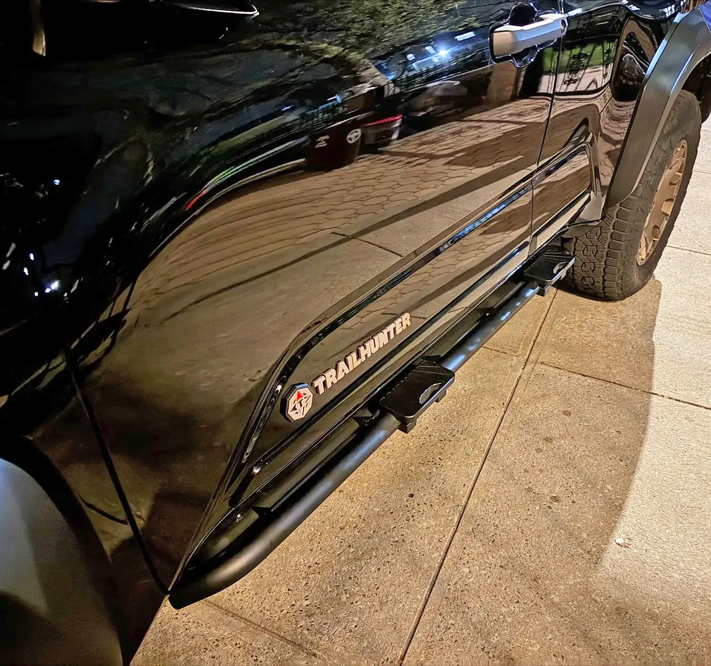 2025 2026 4runner 6th gen Bolt-on Steps for factory rock sliders 33537-0806525582e07f3e288d2a9089d3af8a