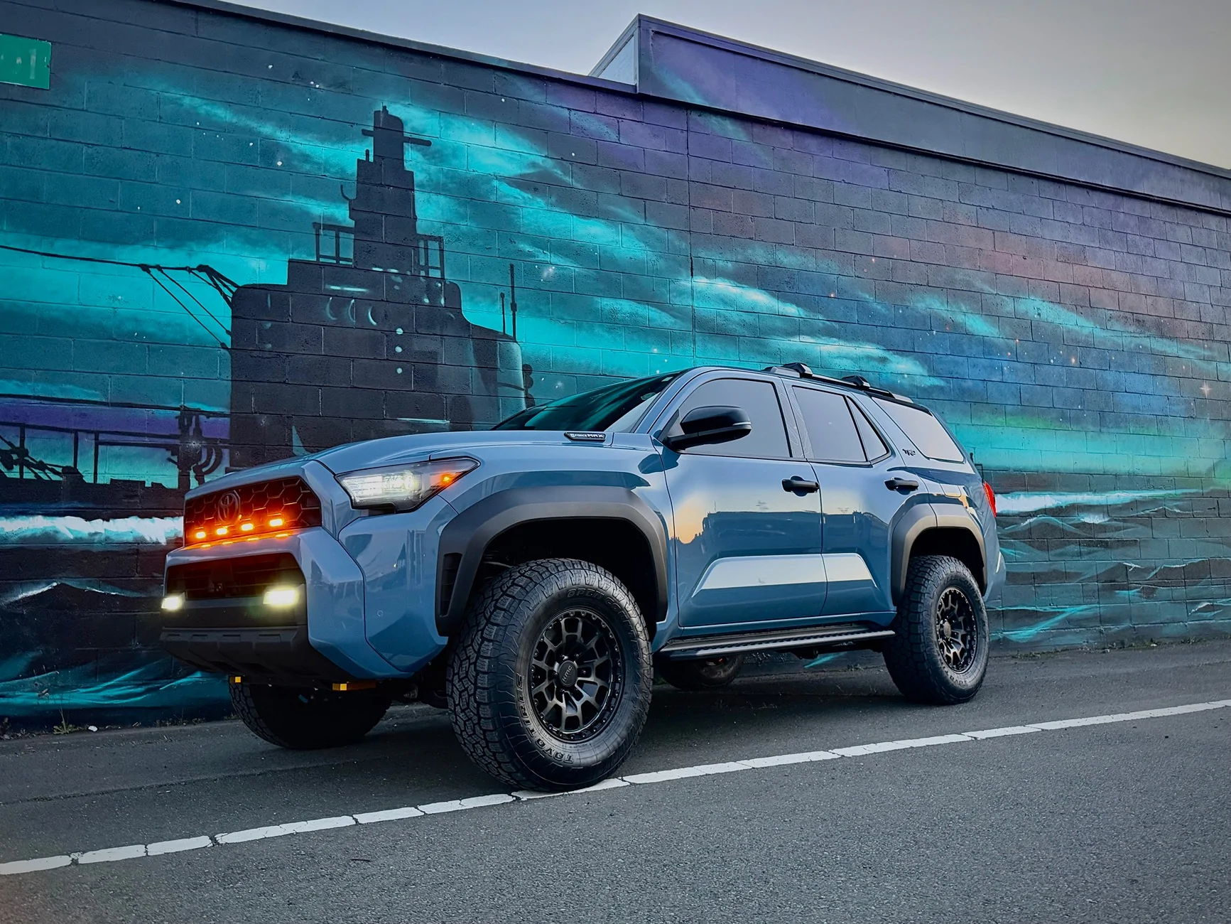 2025 2026 4runner 6th gen 2026 TRD Off-Road Premium ORP build : KMC, Toyo AT3, Westcott, SXTH Element, Husky, Beat-Sonic IMG_8666