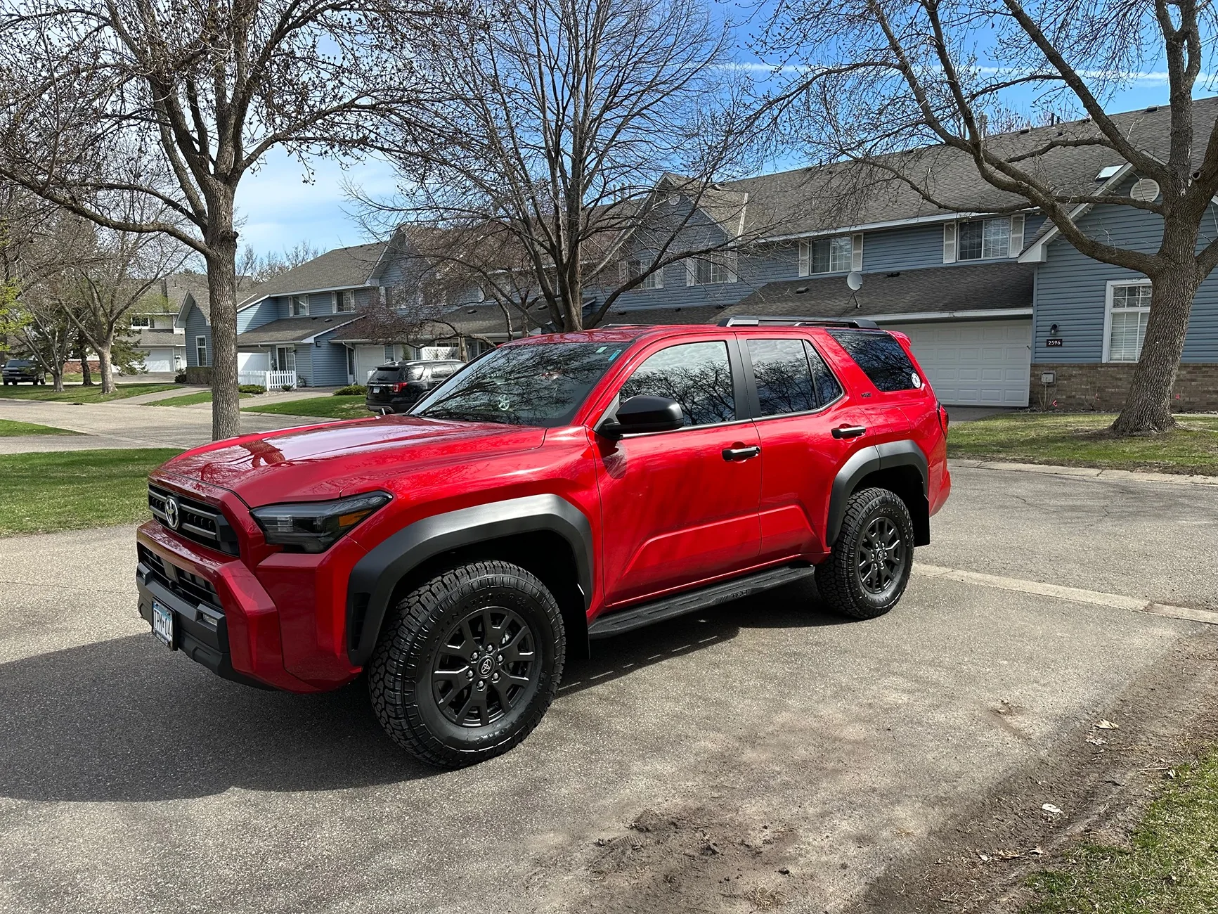 2025 2026 4runner 6th gen OEM TRD black cast aluminum running boards installed on TRD Pro IMG_8015