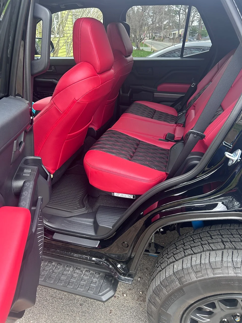 2025 2026 4runner 6th gen New Katzkin leather seats in my ‘26 ORP Hybrid IMG_3103