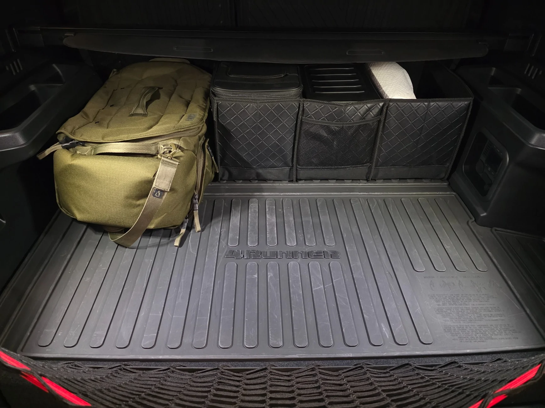 2025 2026 4runner 6th gen "Toyota Cargo Tray - All Weather 4Runner" -- experience / reviews? 20260420_182655