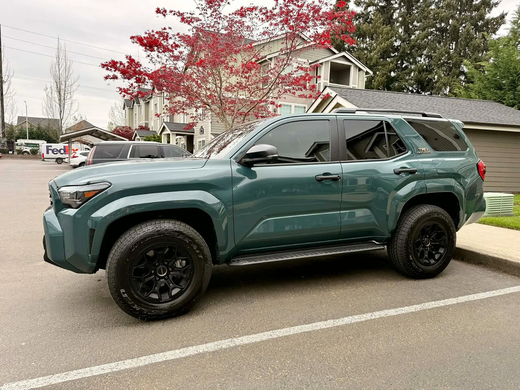 2025 2026 4runner 6th gen EVEREST Photos 4Runner 6th Gen (2025+) Painted Fender Flares on Everest 2025 TRD ORP 1