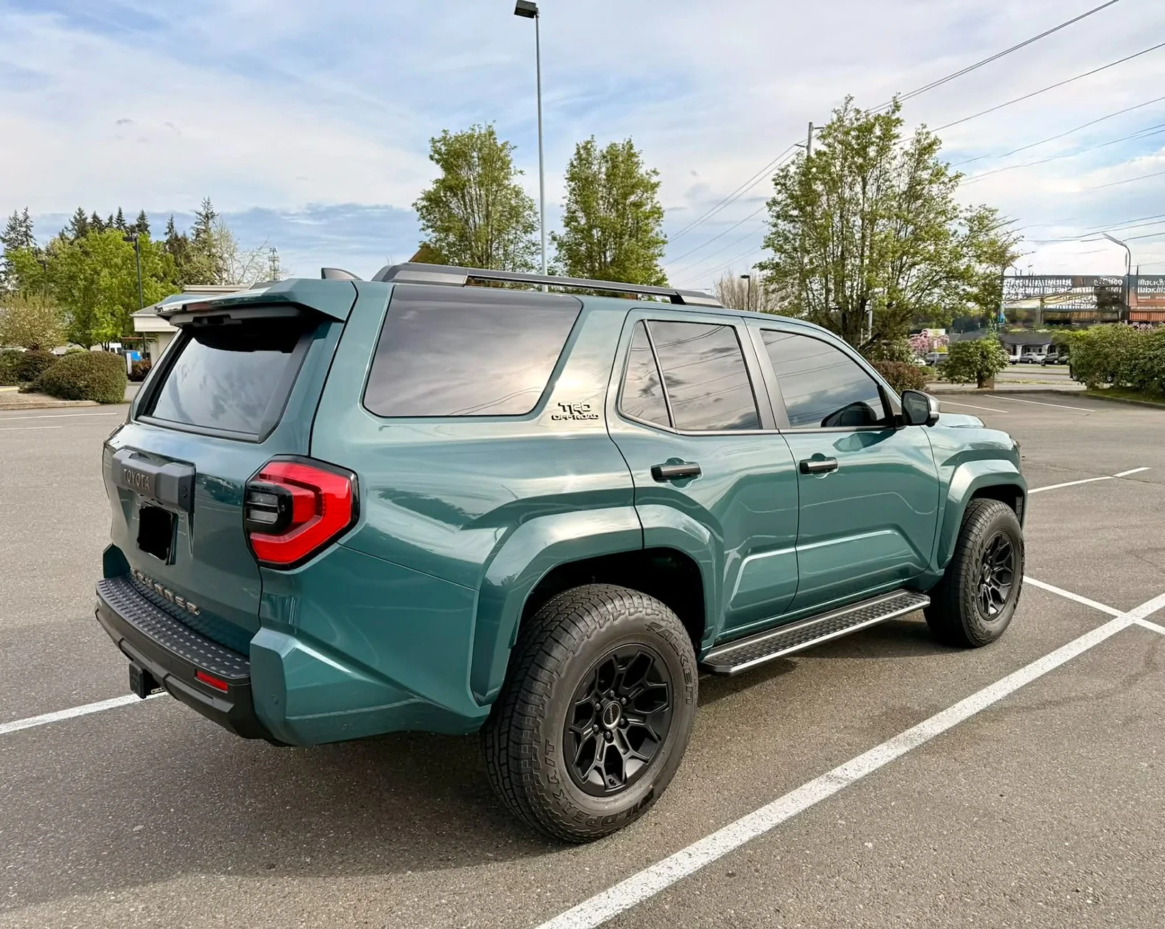 2025 2026 4runner 6th gen EVEREST Photos 4Runner 6th Gen (2025+) Painted Fender Flares on Everest 2025 TRD ORP 2