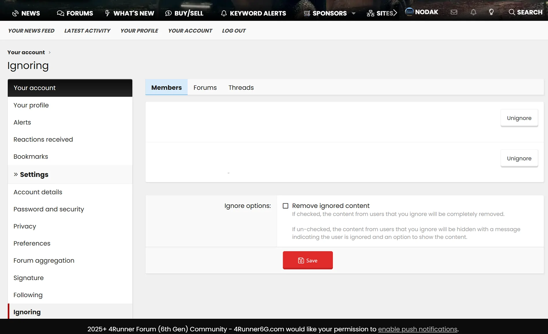 2025 2026 4runner 6th gen Visual reminder to oil change during break in (at 1000 miles) 1776857937729-mf