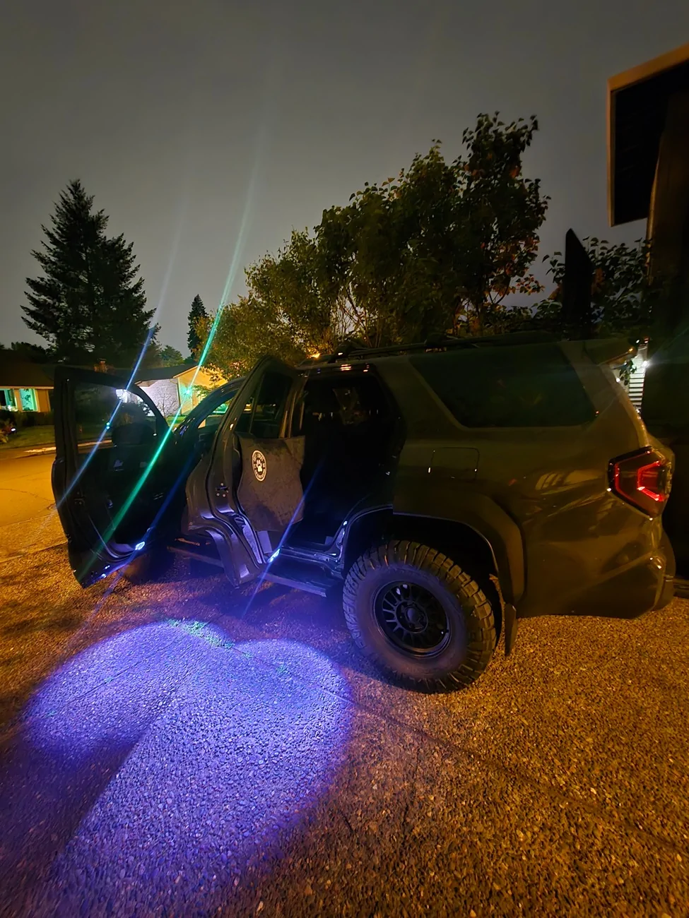 2025 2026 4runner 6th gen Operation Mod Out puddle lights 20260421_210508