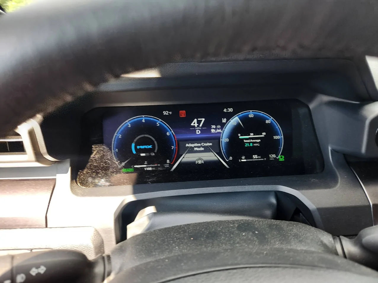 2025 2026 4runner 6th gen Hybrid trick -- how to use battery only while on cruise control 20250621_163049