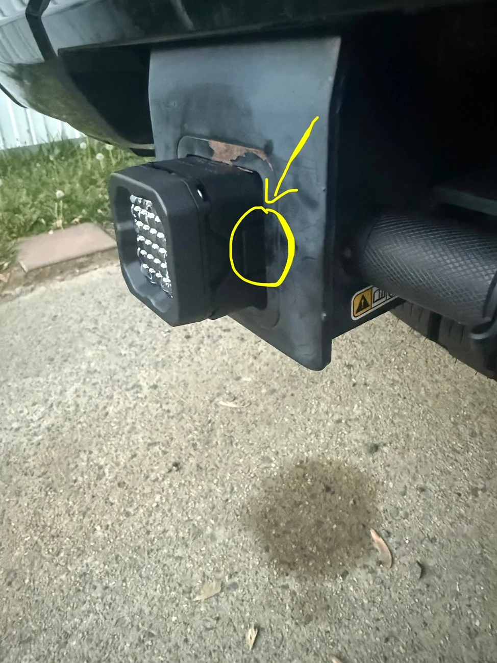 2025 2026 4runner 6th gen Diode Dynamics Hitch Light (HitchMount LED Pod) - problem / install issue IMG_7244