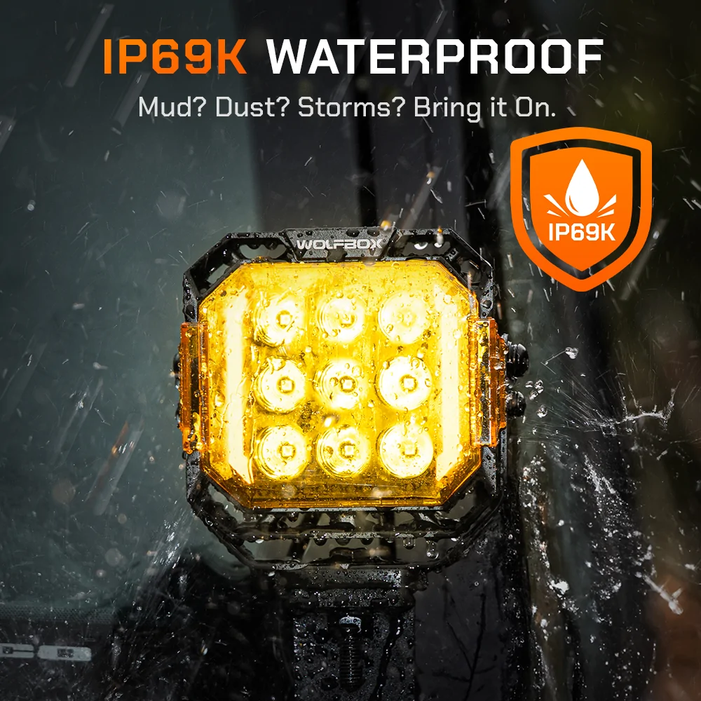 2025 2026 4runner 6th gen Wolfbox NomadRover Lights Arrived! Let's Light It Up! NomadRover IP69K