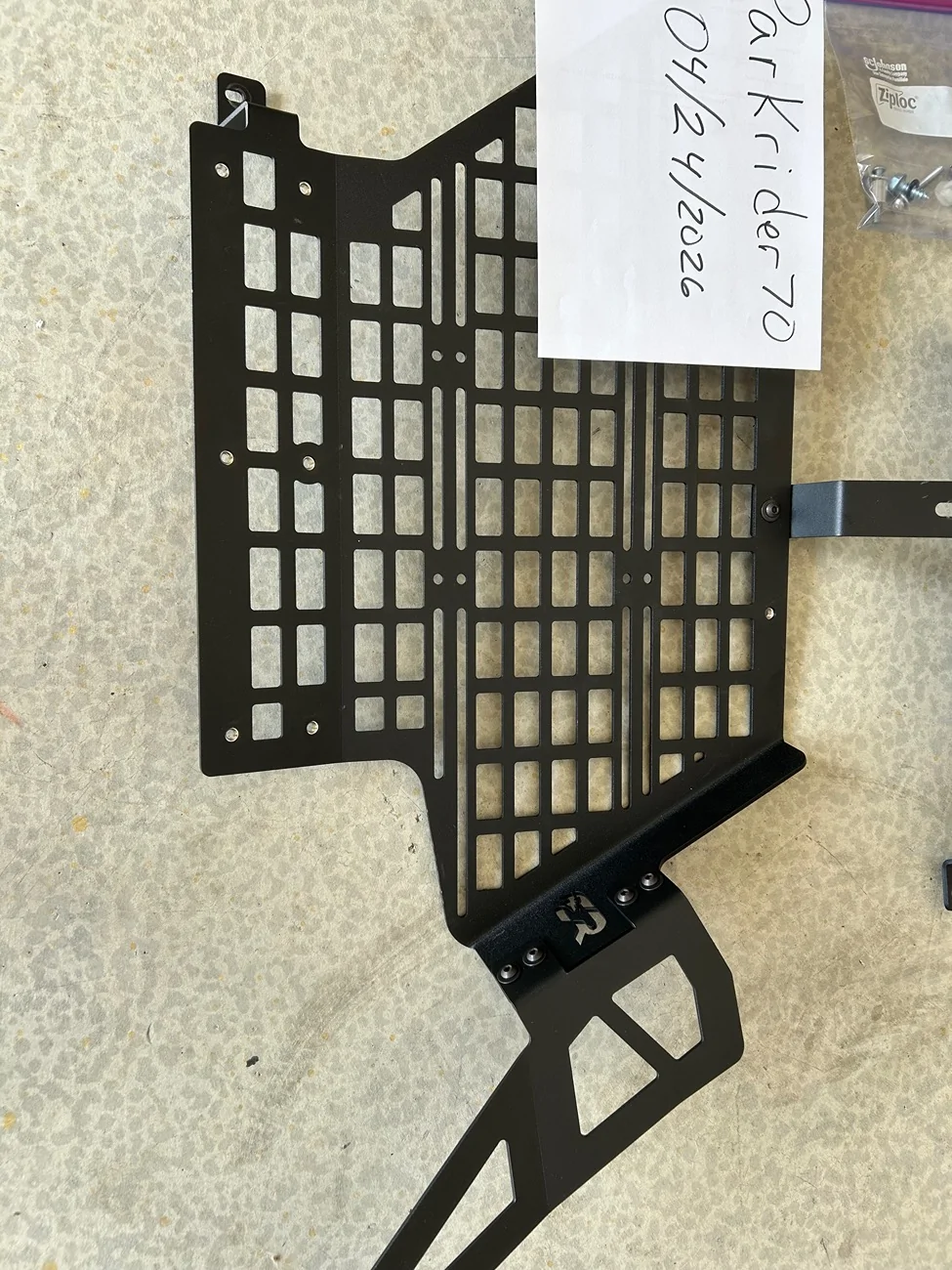 2025 2026 4runner 6th gen Cali Raised Interior Rear Side Molle Panels IMG_0422