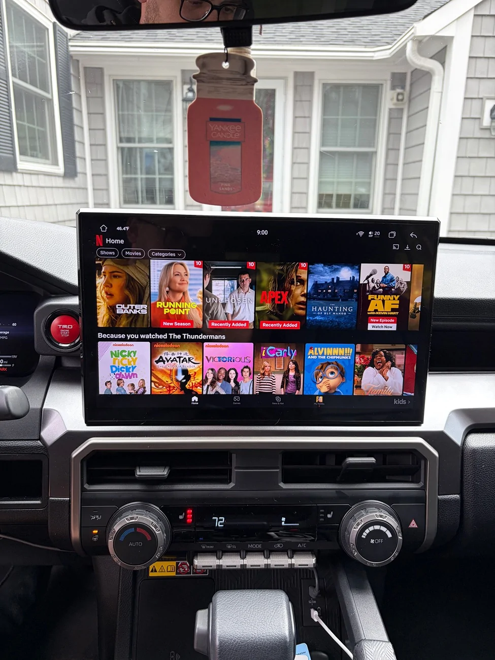 2025 2026 4runner 6th gen Factory 7 inch Screen Upgrade - Cartrimhome C12 14 inch IMG_5206