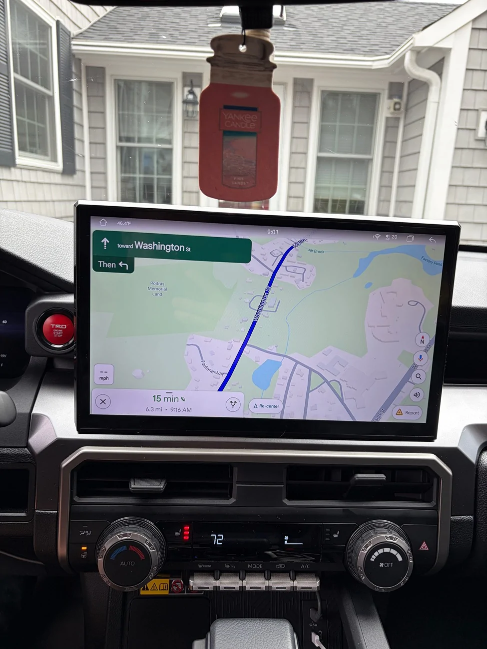 2025 2026 4runner 6th gen Factory 7 inch Screen Upgrade - Cartrimhome C12 14 inch IMG_5208