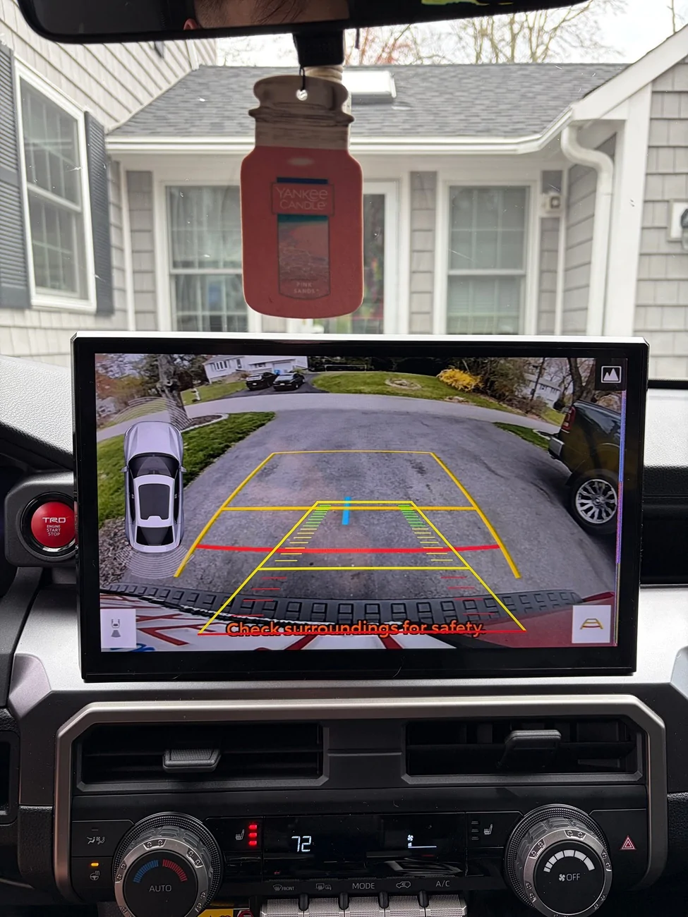 2025 2026 4runner 6th gen Factory 7 inch Screen Upgrade - Cartrimhome C12 14 inch IMG_5209