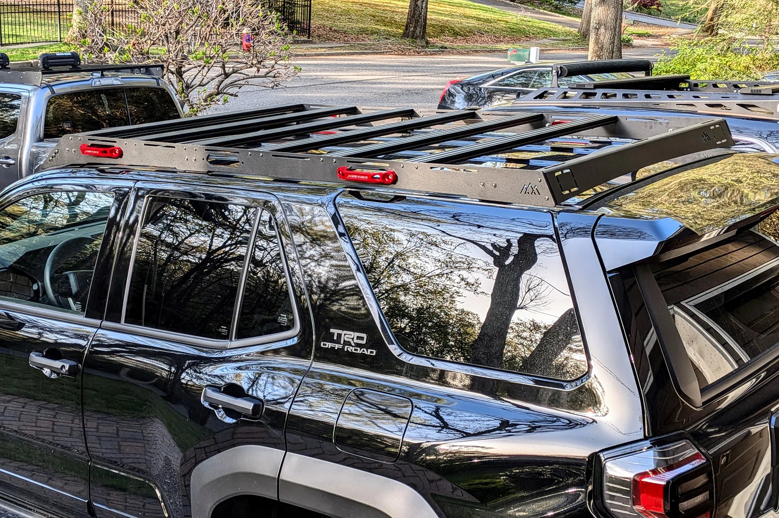 2025 2026 4runner 6th gen Backwoods Adventure Mods Driftr Full-Roof Rack installed PXL_20260426_222541412.RAW-01~2