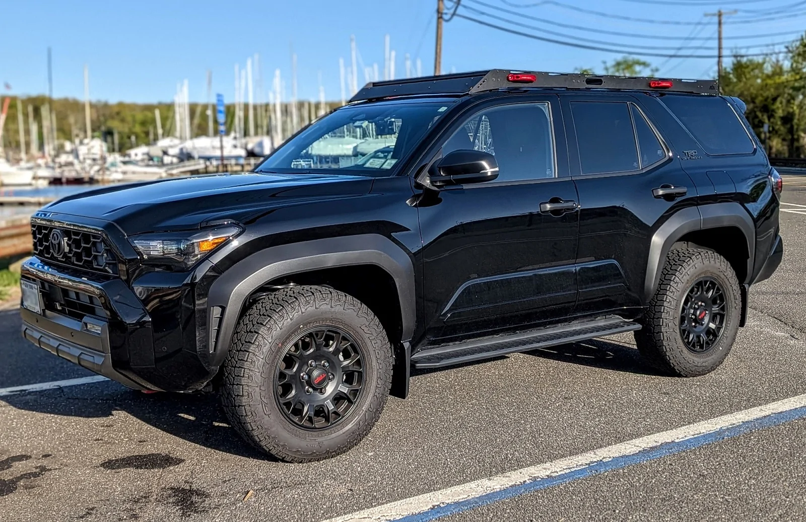2025 2026 4runner 6th gen Backwoods Adventure Mods Driftr Full-Roof Rack installed PXL_20260426_220618649.PORTRAIT~2