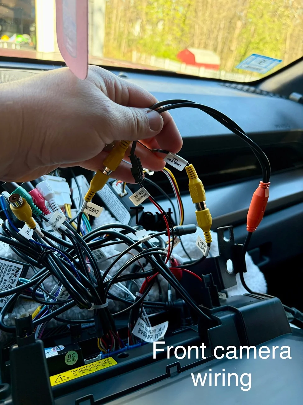 2025 2026 4runner 6th gen Factory 7 inch Screen Upgrade - Cartrimhome C12 14 inch IMG_5245