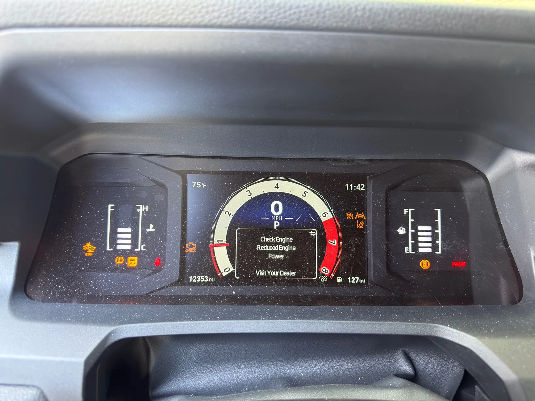 2025 2026 4runner 6th gen 2025 SR5 Two check engine lights in 5 days IMG_3861