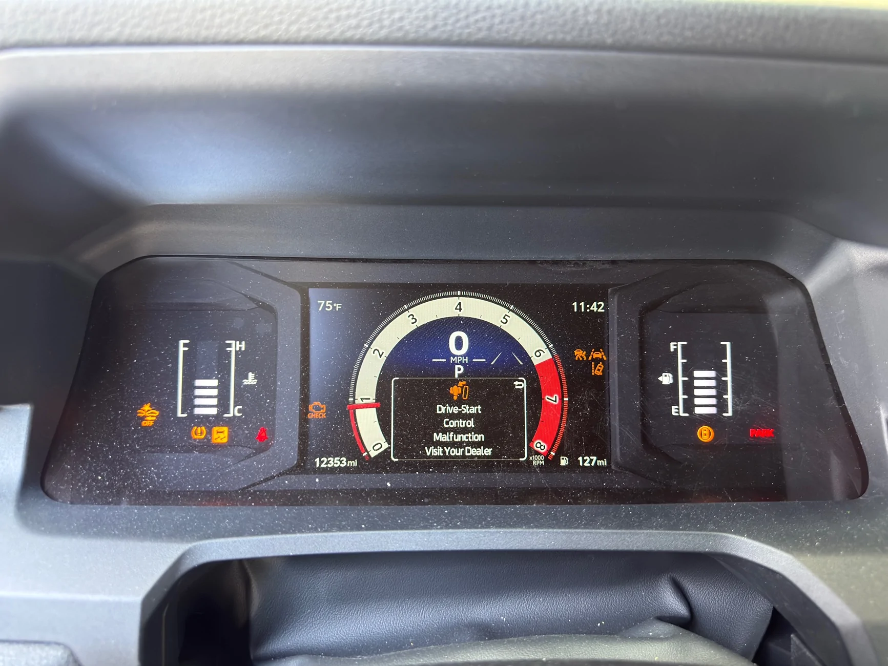 2025 2026 4runner 6th gen 2025 SR5 Two check engine lights in 5 days IMG_3864