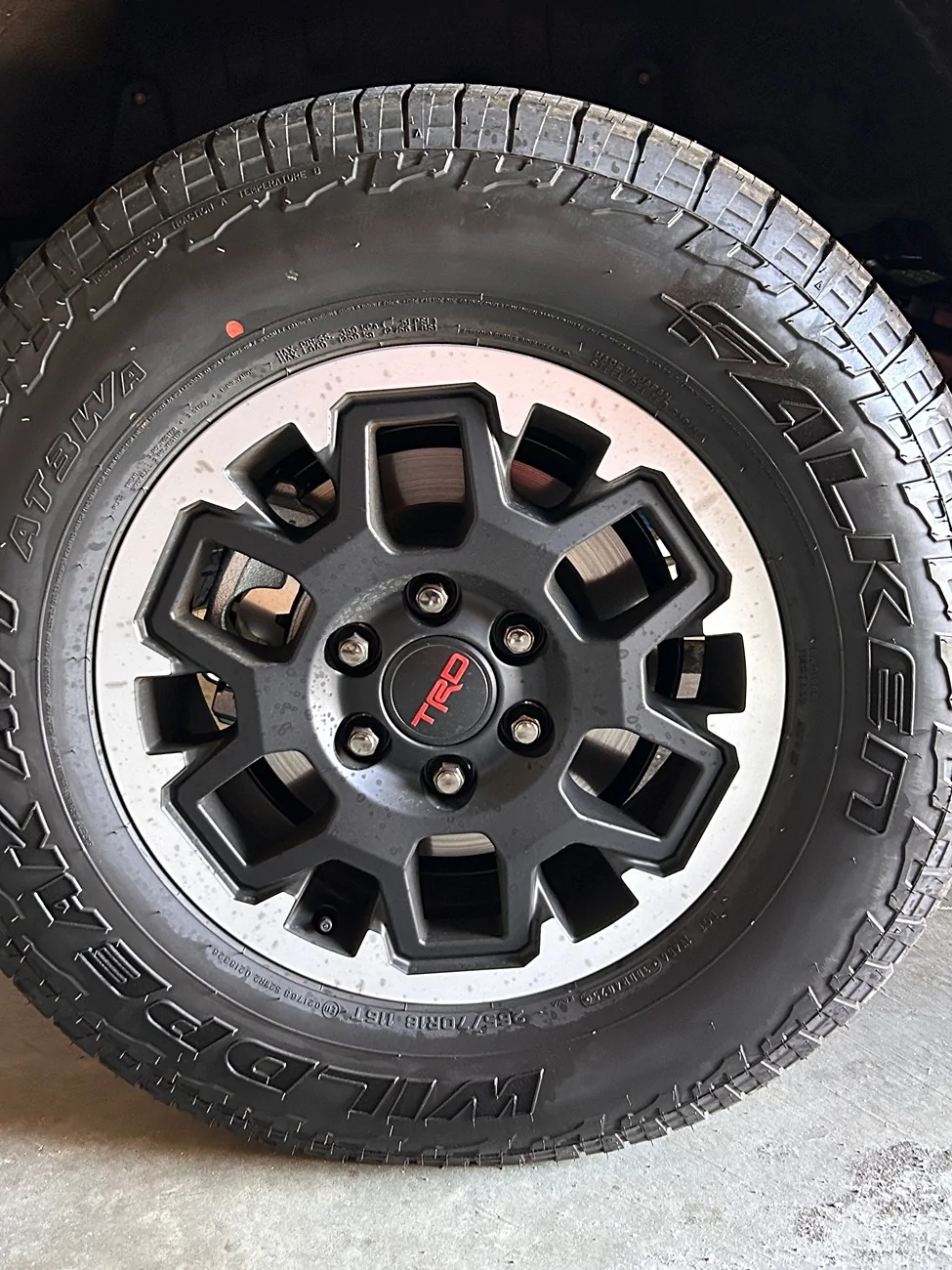 2025 2026 4runner 6th gen Anyone powder coat the ORP 18 wheels yet IMG_5139