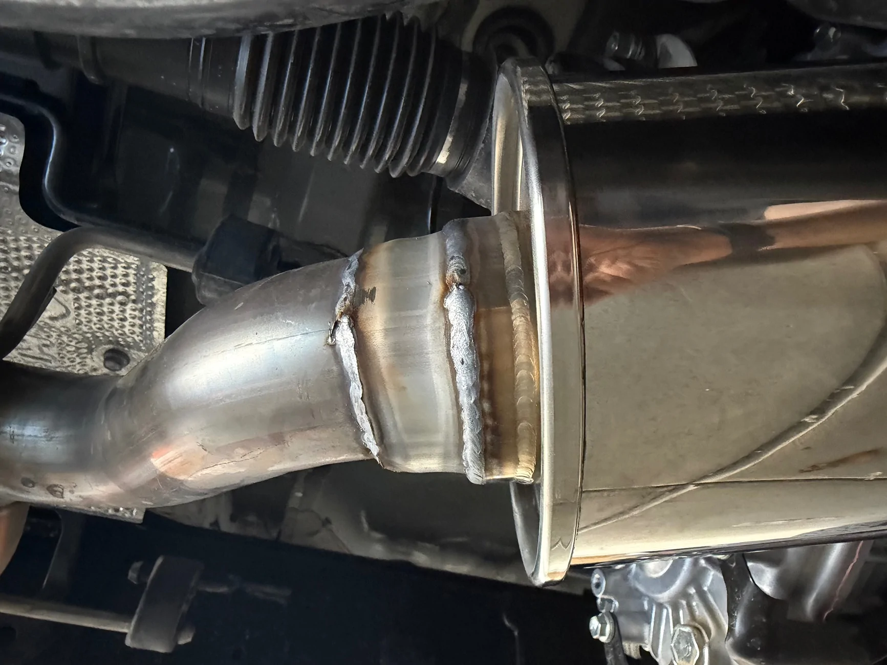 2025 2026 4runner 6th gen Easy/cheap fix for TRD Pro exhaust drone = Vibrant Technology Resonator IMG_0984