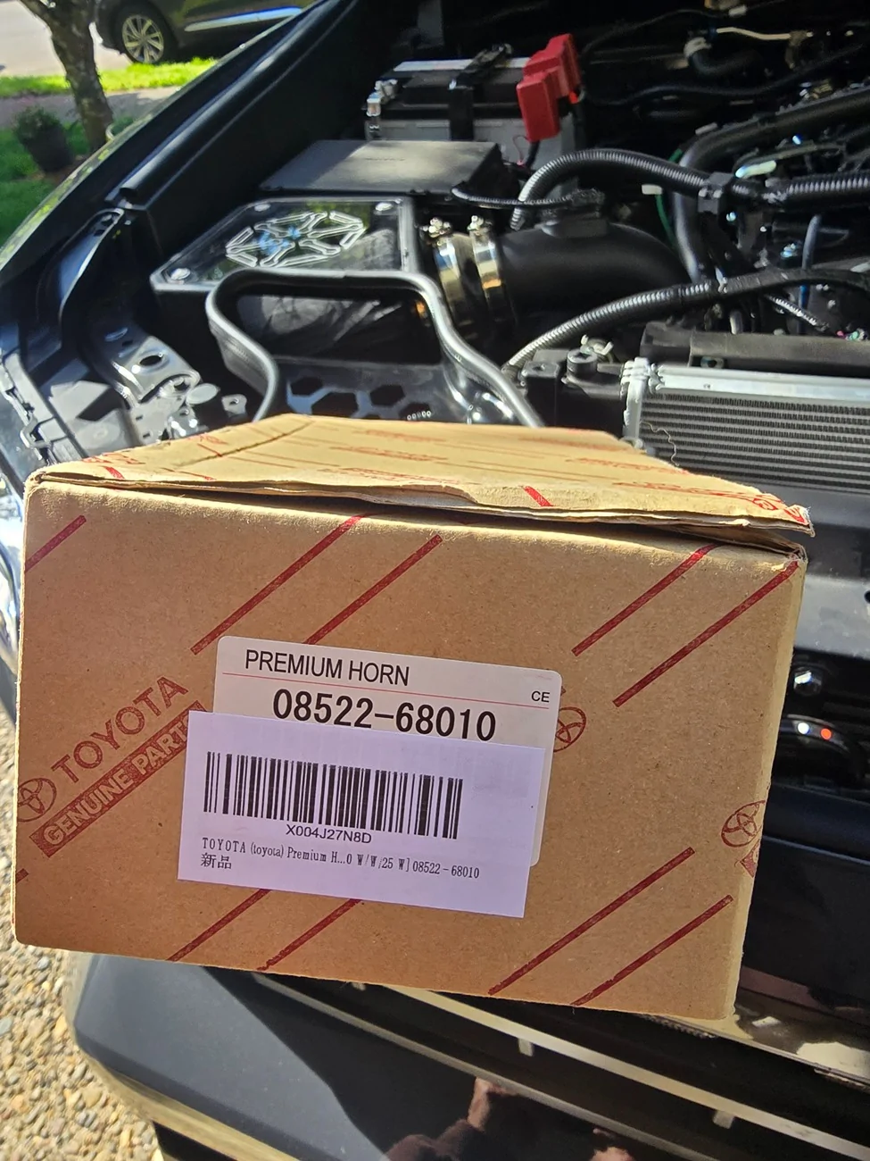2025 2026 4runner 6th gen Premium horn install DIY / sound clip video 20260429_093849