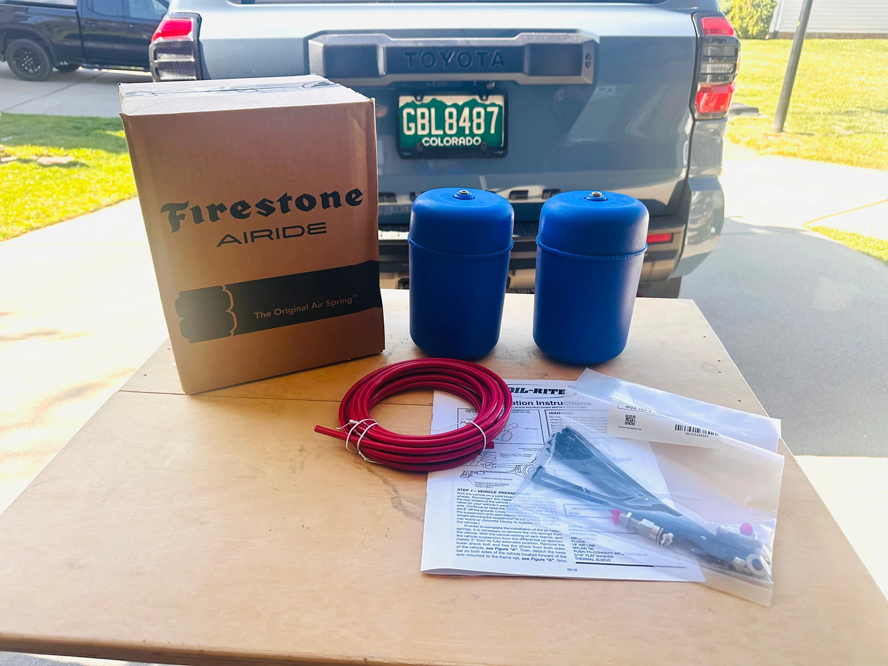 2025 2026 4runner 6th gen Westcott Designs lift 2.5" front, 0.75" rear -- anyone install this on factory shocks?? IMG_5385