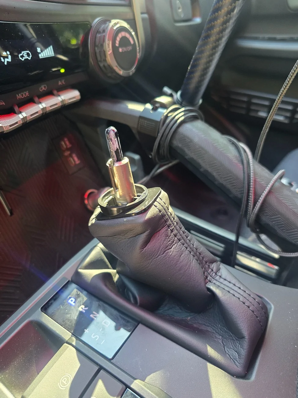 2025 2026 4runner 6th gen Teton Workshop Shifter installed 20260430_161720