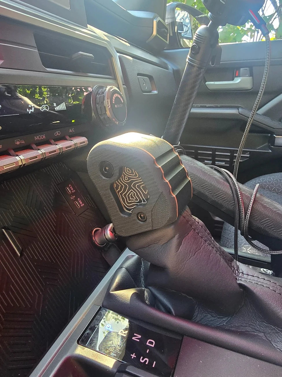 2025 2026 4runner 6th gen Teton Workshop Shifter installed 20260430_161928