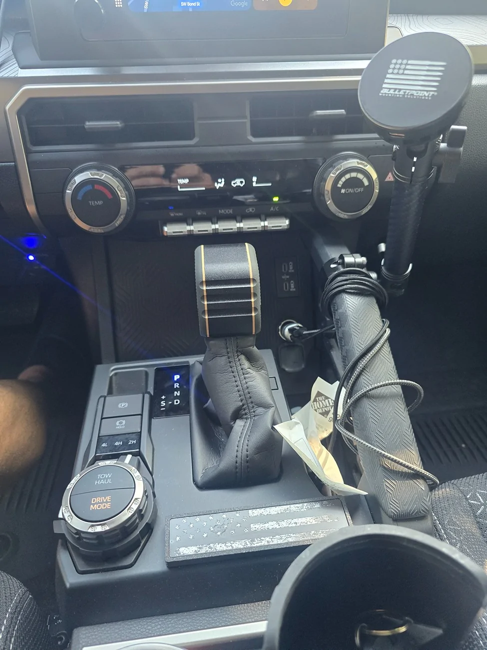 2025 2026 4runner 6th gen Teton Workshop Shifter installed 20260430_163719