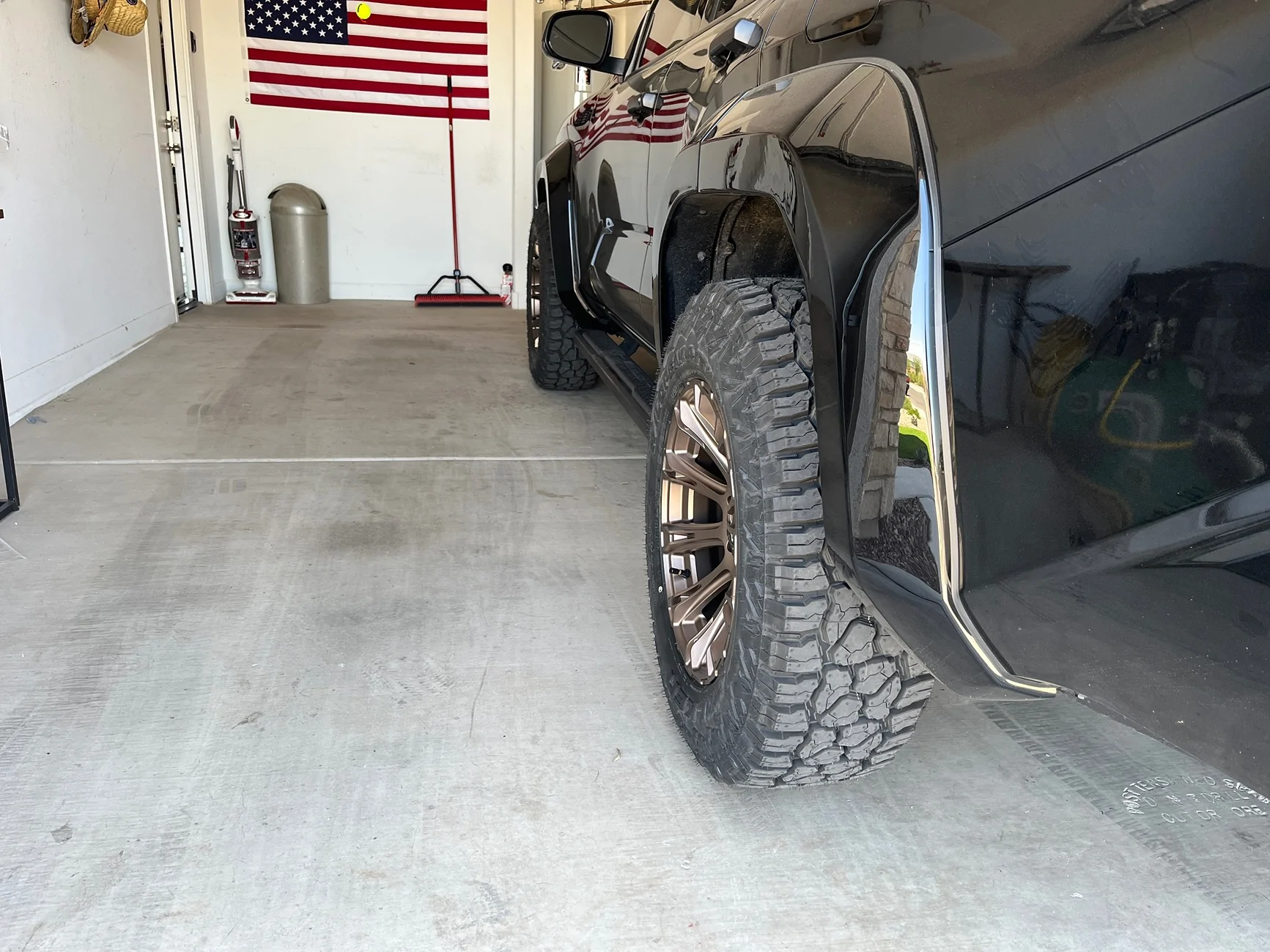 2025 2026 4runner 6th gen Rough Country Fender Flare Installed IMG_2802