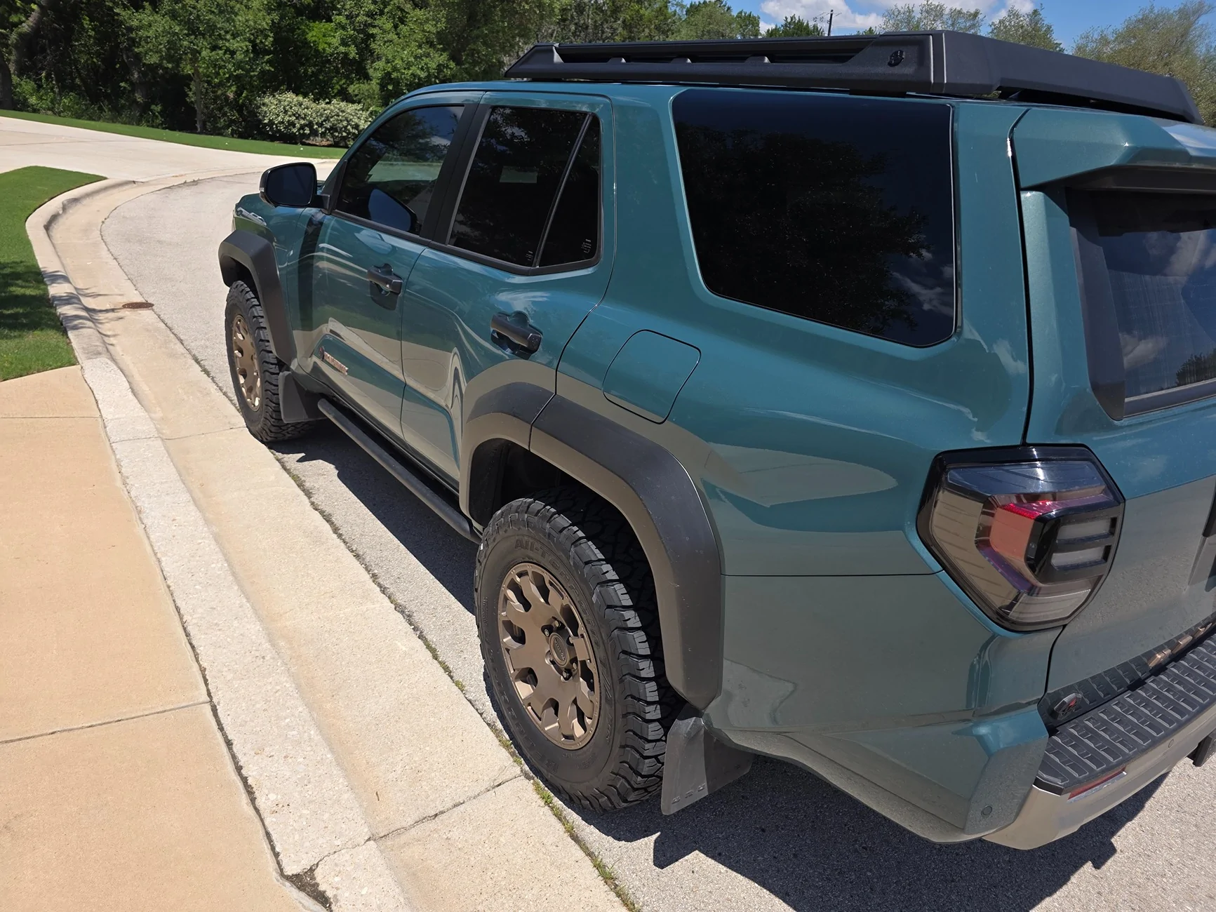 2025 2026 4runner 6th gen 275/70/18 BFG KO3 +20 Offset No Rub 20260502_123506