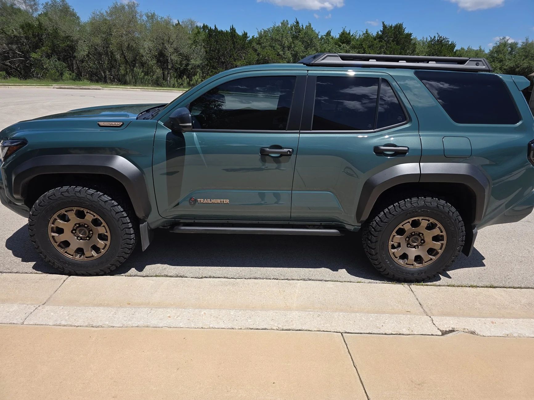 2025 2026 4runner 6th gen 275/70/18 BFG KO3 +20 Offset No Rub 20260502_123519
