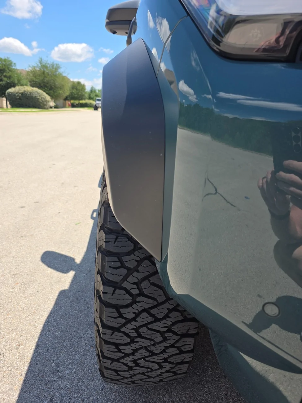 2025 2026 4runner 6th gen 275/70/18 BFG KO3 +20 Offset No Rub 20260502_123629