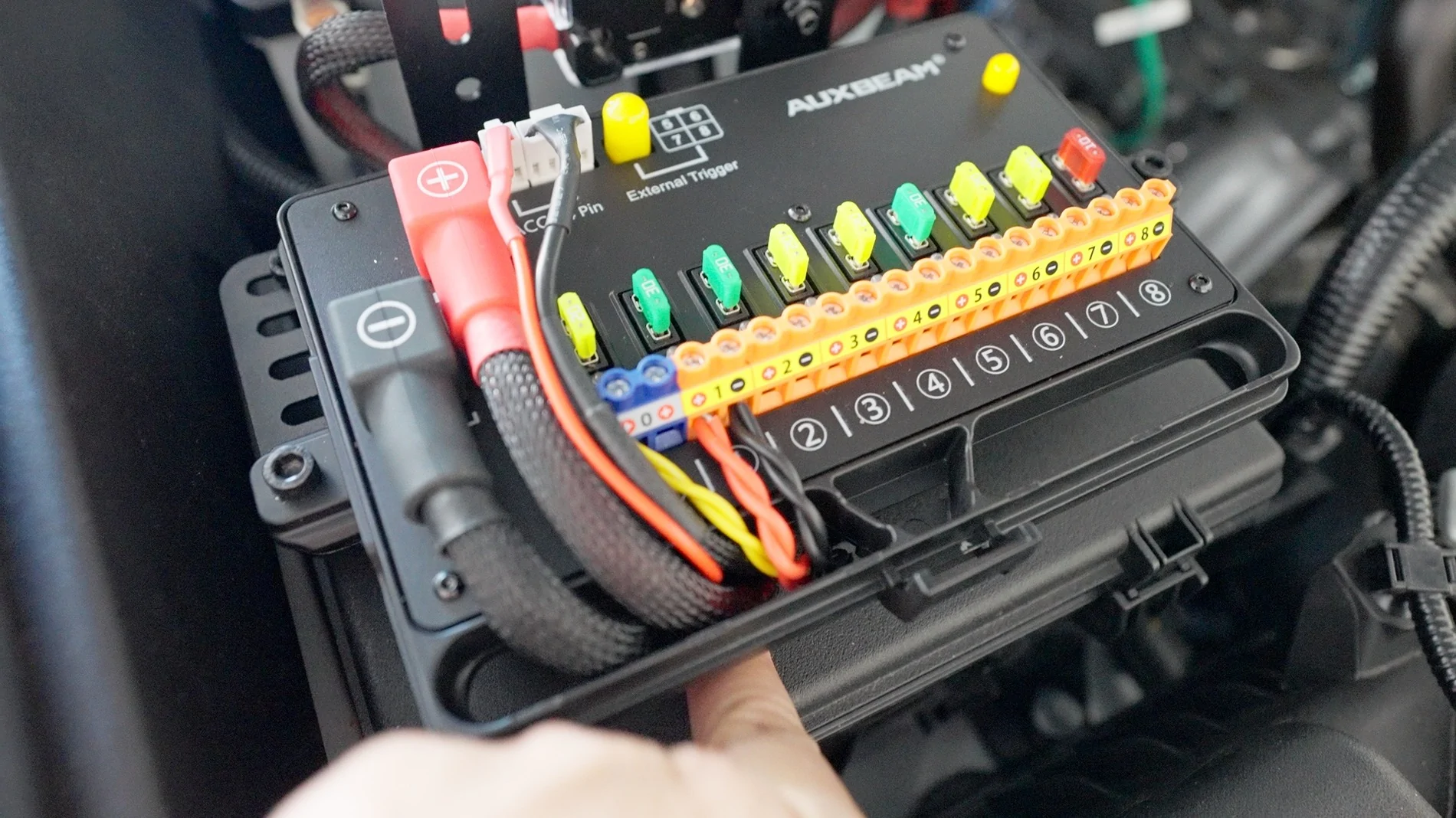 2025 2026 4runner 6th gen How-to DIY: Clean Switch Panel Install in 6th Gen 4Runner - Auxbeam KS80 KS80 Wiring