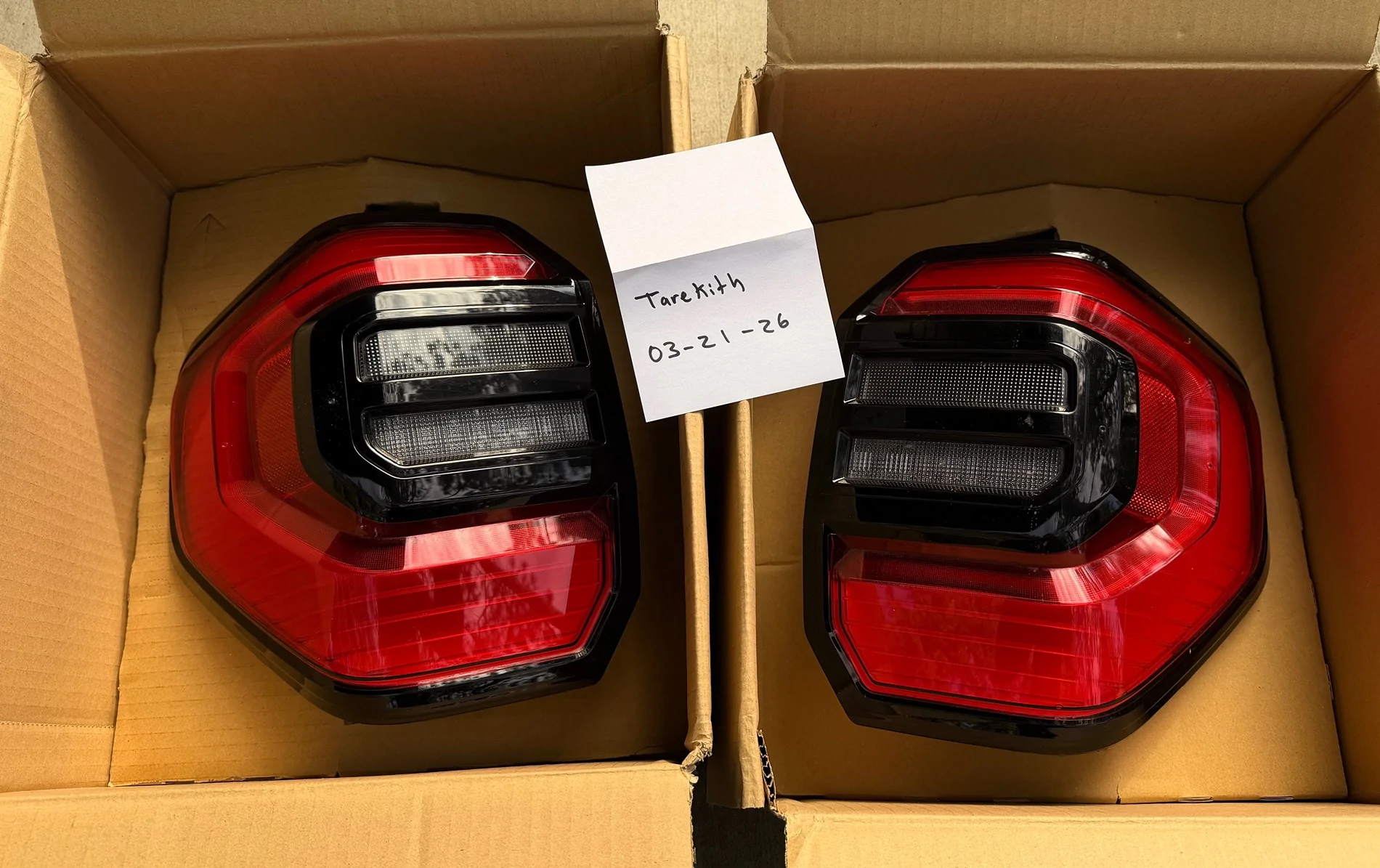 2025 2026 4runner 6th gen WTS - Stock ORP Tail Lights $250 Taillights1