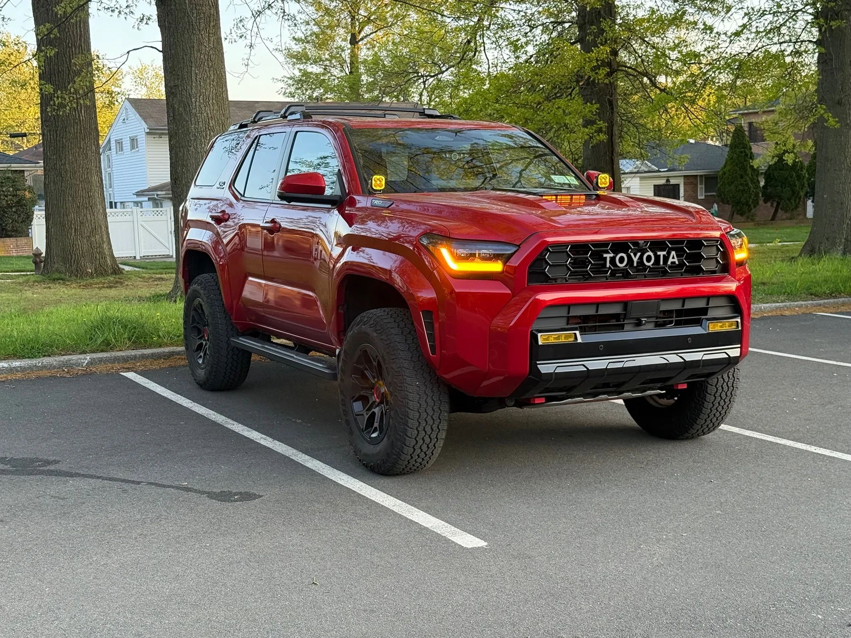 2025 2026 4runner 6th gen 2025 Supersonic Red TRD Sport build w/ ReadyLift 2.5" SST + TRD Pro upgrades IMG_6928