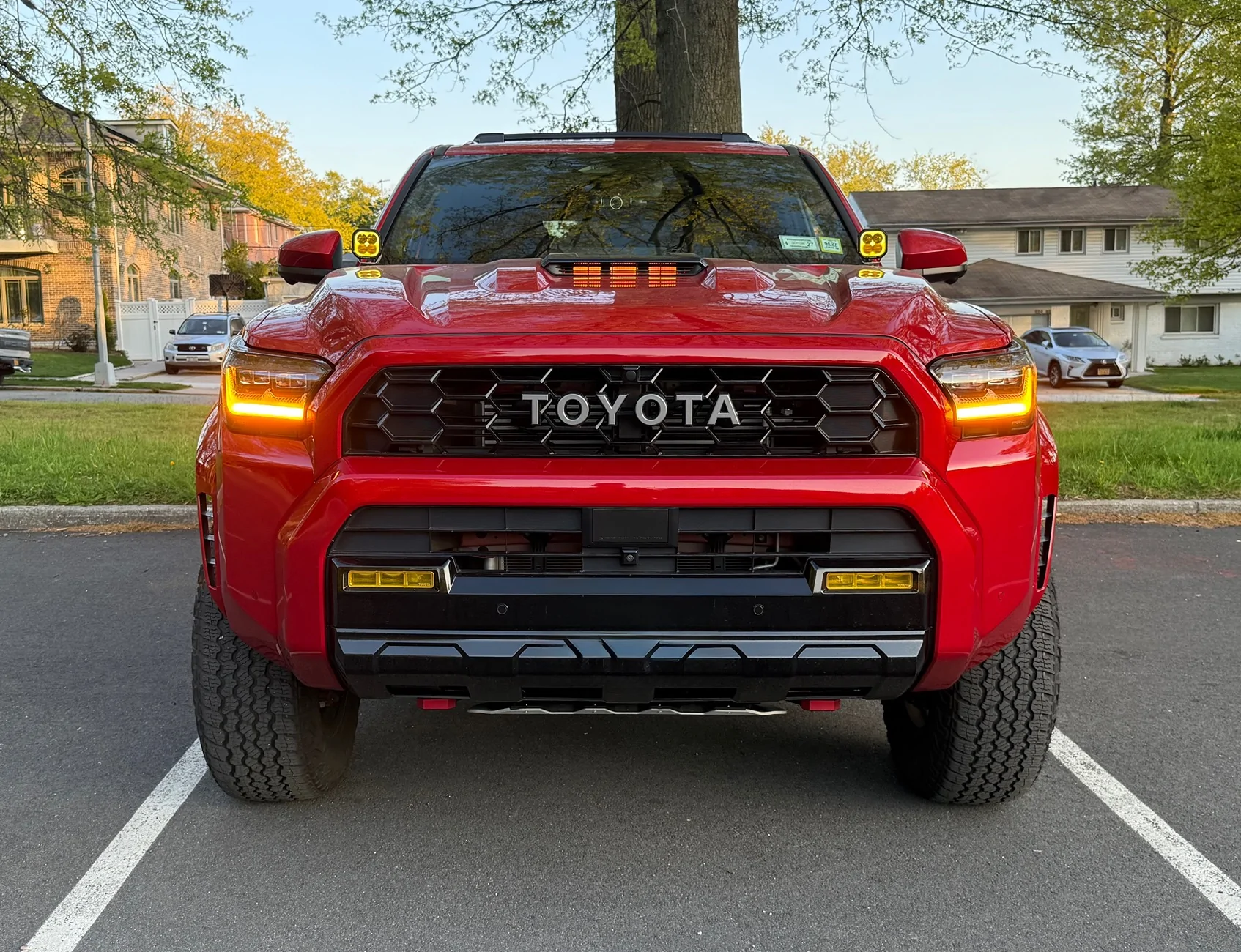 2025 2026 4runner 6th gen 2025 Supersonic Red TRD Sport build w/ ReadyLift 2.5" SST + TRD Pro upgrades IMG_6918