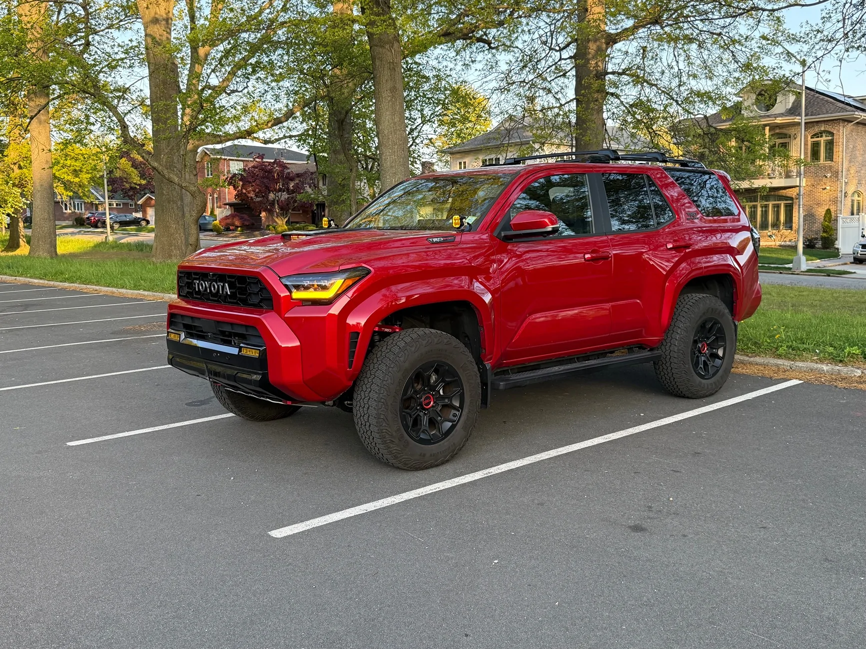 2025 2026 4runner 6th gen 2025 Supersonic Red TRD Sport build w/ ReadyLift 2.5" SST + TRD Pro upgrades IMG_6899