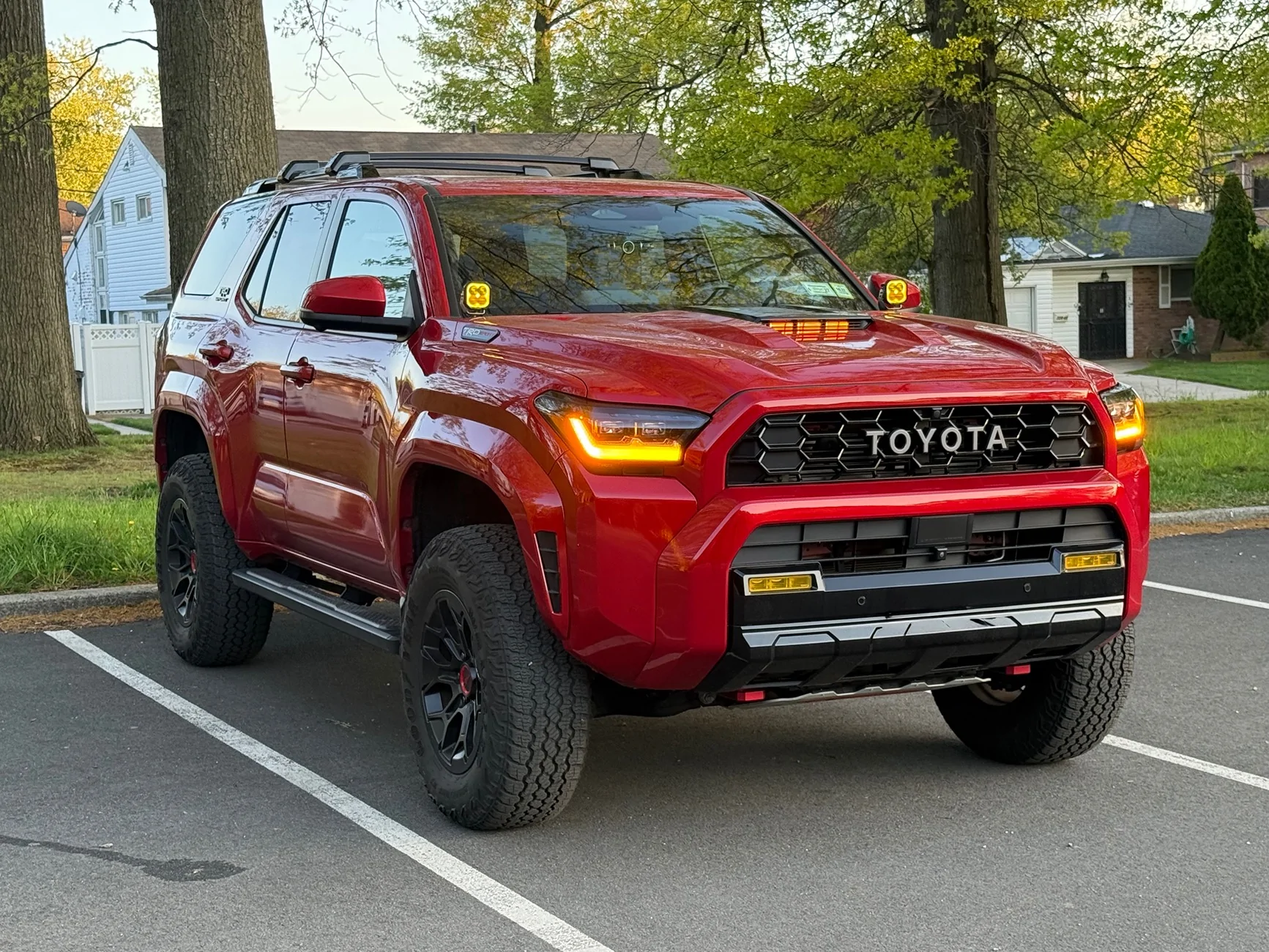 2025 2026 4runner 6th gen 2025 Supersonic Red TRD Sport build w/ ReadyLift 2.5" SST + TRD Pro upgrades IMG_6925