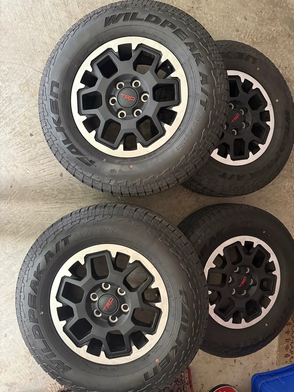 2025 2026 4runner 6th gen 2026 TRD Off-Road Premium 18” Wheels + Falken Wildpeak AT3W 265/70R18 – 400 Miles – Maryland IMG_4430