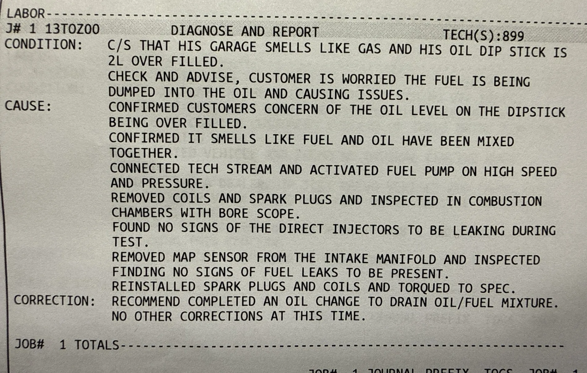 2025 2026 4runner 6th gen Oil Dilution + Strong Gas Smell + Soot on Tailpipe + Poor Mileage tech not