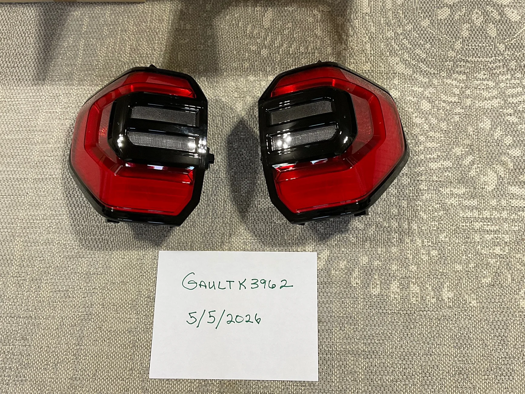 2025 2026 4runner 6th gen Pair of OEM Taillights off 2025 4Runner ORP For Sale IMG_0954