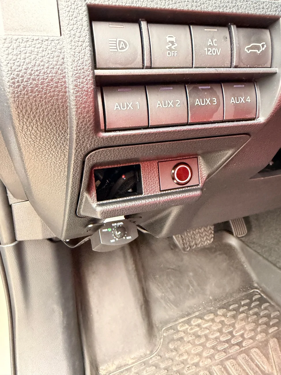 2025 2026 4runner 6th gen PART NUMBER IDENTIFICATION HELL - blank button IMG_3095