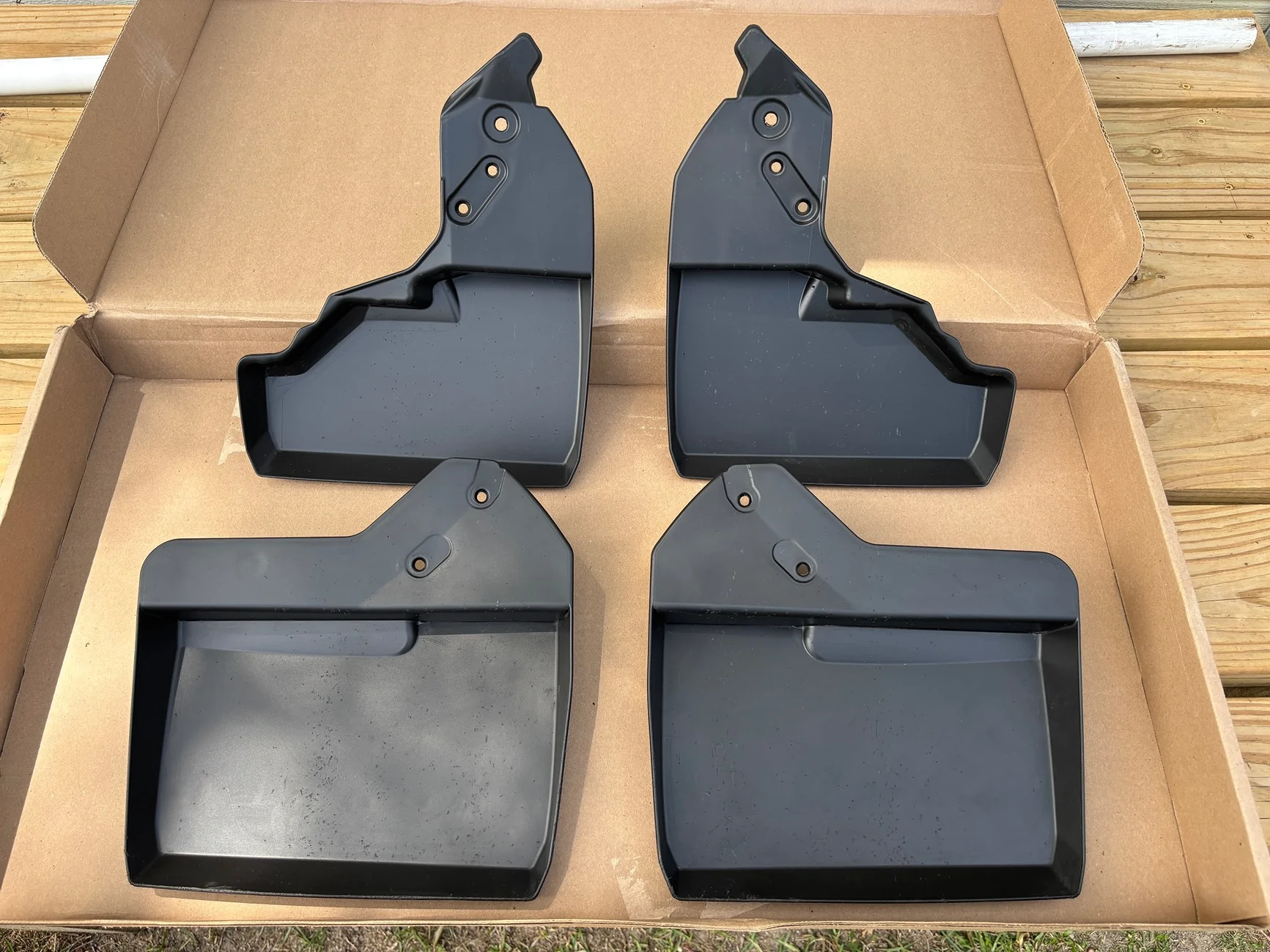 2025 2026 4runner 6th gen Mudguards - TRD Pro-Black #PK389-35S10-TP $60 + shipping IMG_3150