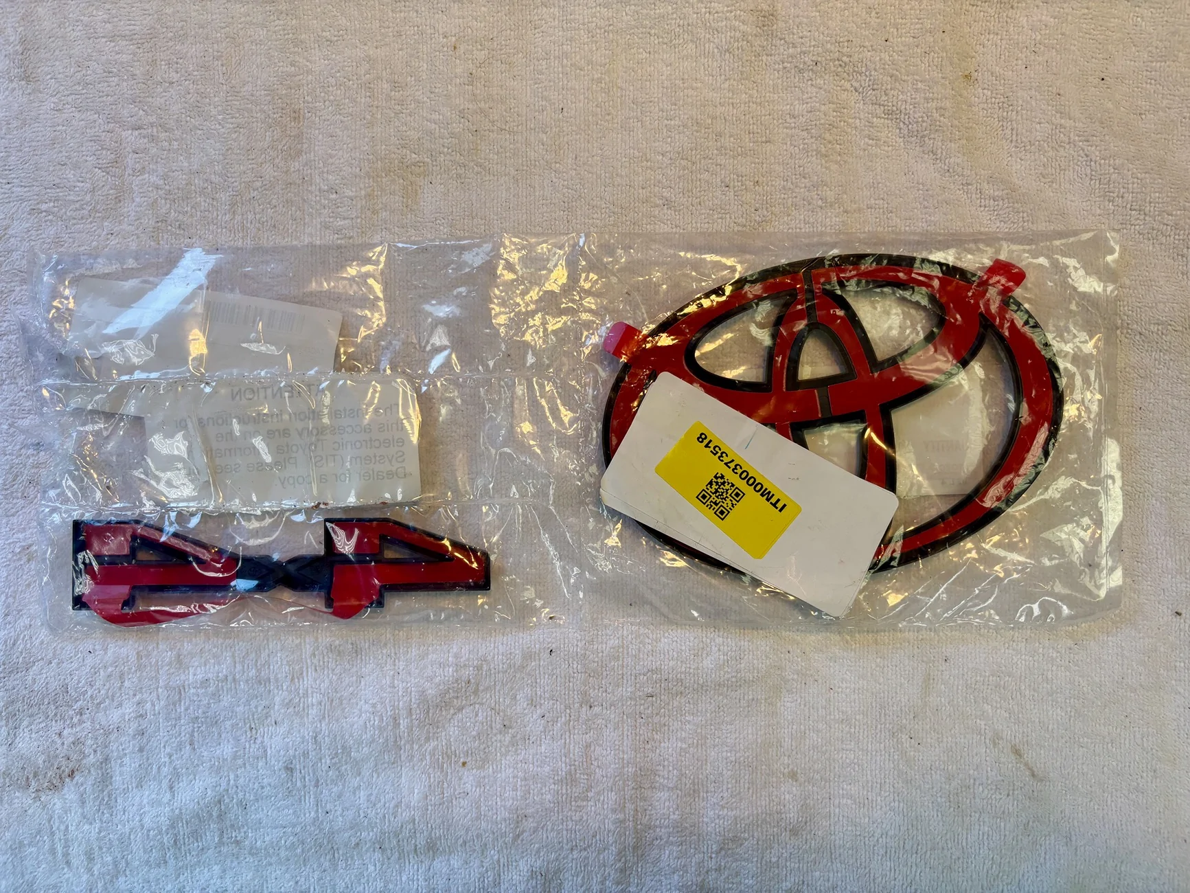 2025 2026 4runner 6th gen Black Badge Overlay #PT948-35243-02, $30 + shipping IMG_3158